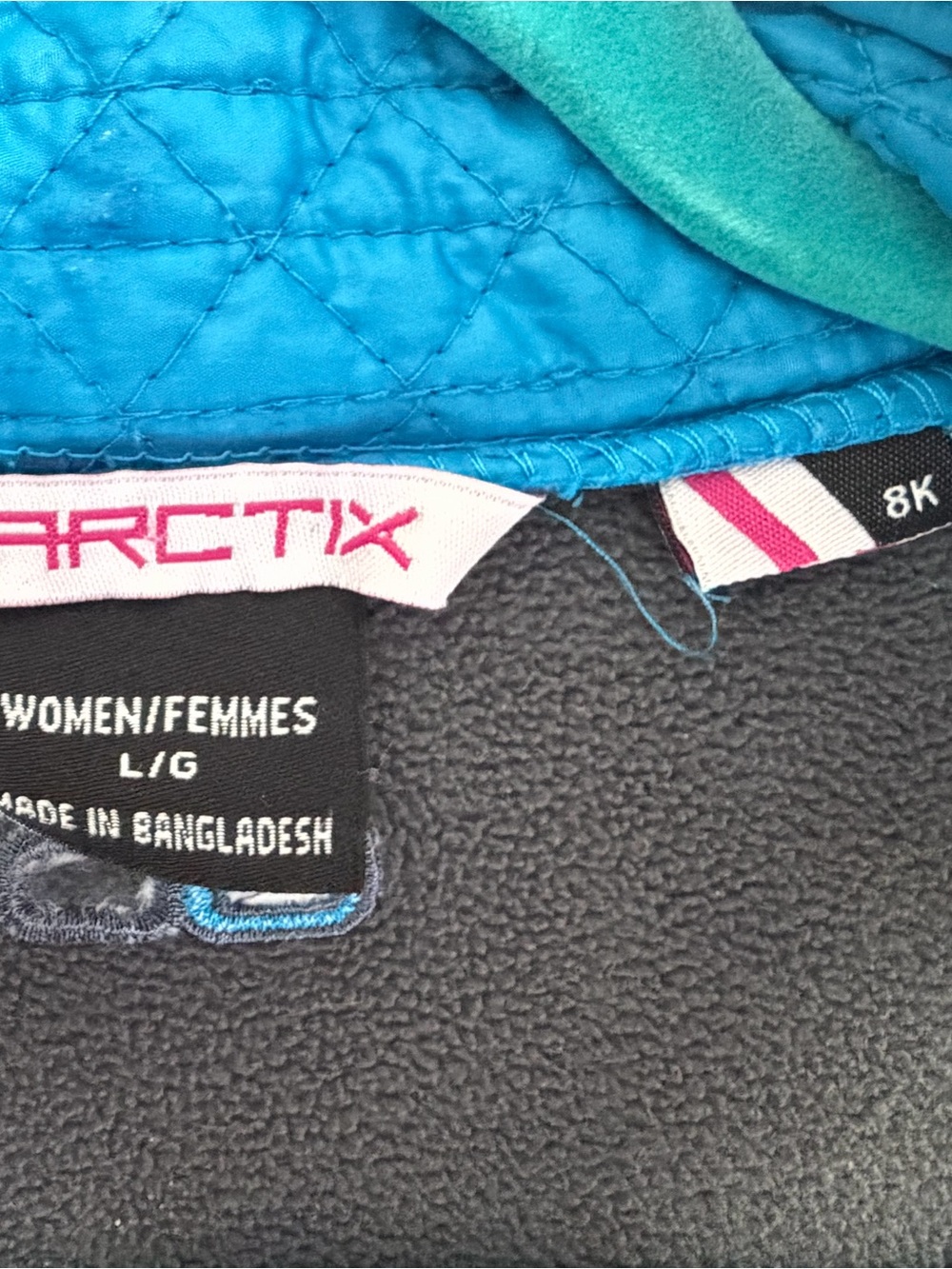 Arctix Teal Quilted Softshell Jacket - Women - Picture 5 of 5